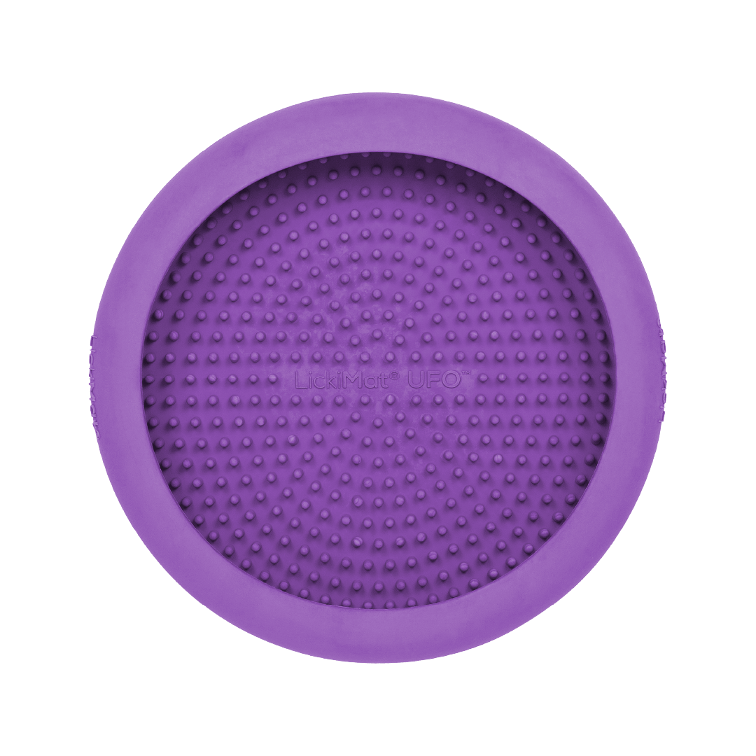 Purple UFO - LickiMat® Bathtime & Grooming Bundle – Calming Lick Mats for Dogs