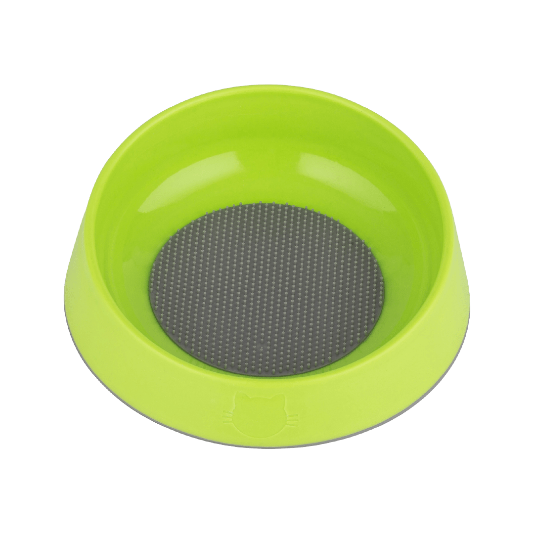 Green OH Bowl Cat - LickiMat® Mega Cat Bundle – Slow Feeder Lick Mats & Cat Bowls