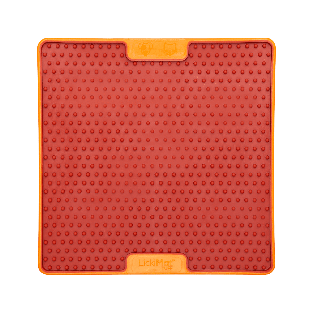 Orange Tuff Pro Soother - LickiMat® Mega Dog Bundle – Lick Mats, Dog Bowls & Slow Feeders