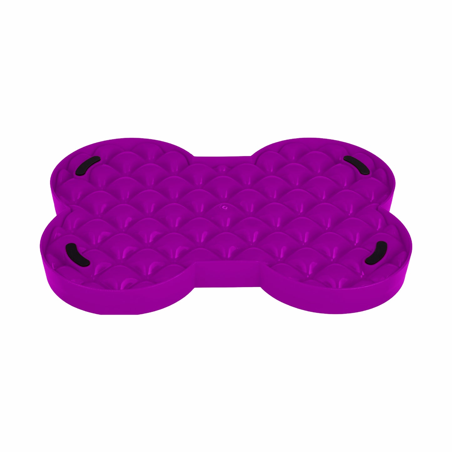 Purple LickiMat® Slodog™ – Innovative Slow Feeder for Dogs, Anti-Gulp (rear) on white background