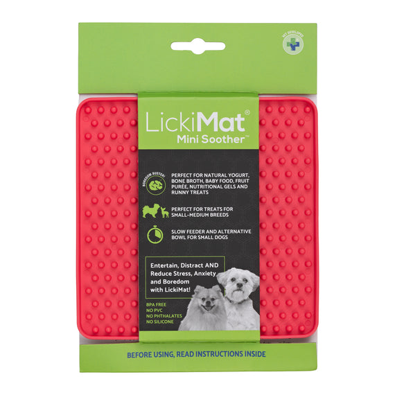 LickiMat Mini Soother - Pink