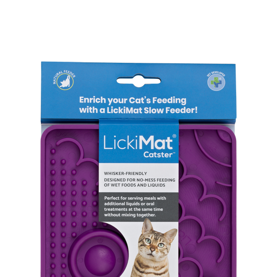 LickiMat Classic Catster - Purple
