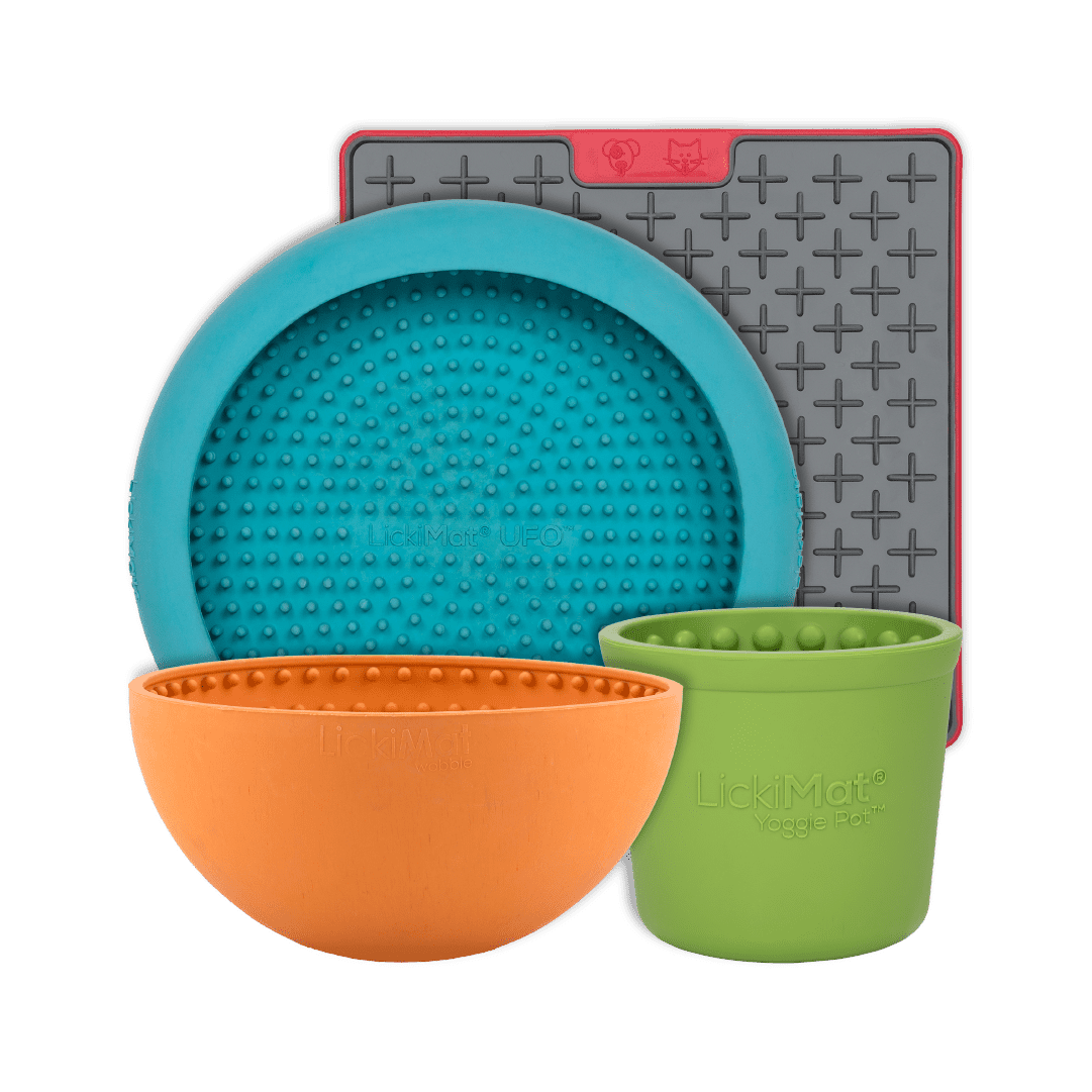 LickiMat® Boredom Buster Dog Bundle – Lick Mats & Slow Feeders