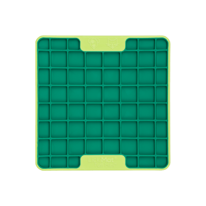 Green Mini Tuff Playdate LickiMat® Kitten Bundle – Starter Lick Mats for Feeding & Hydration