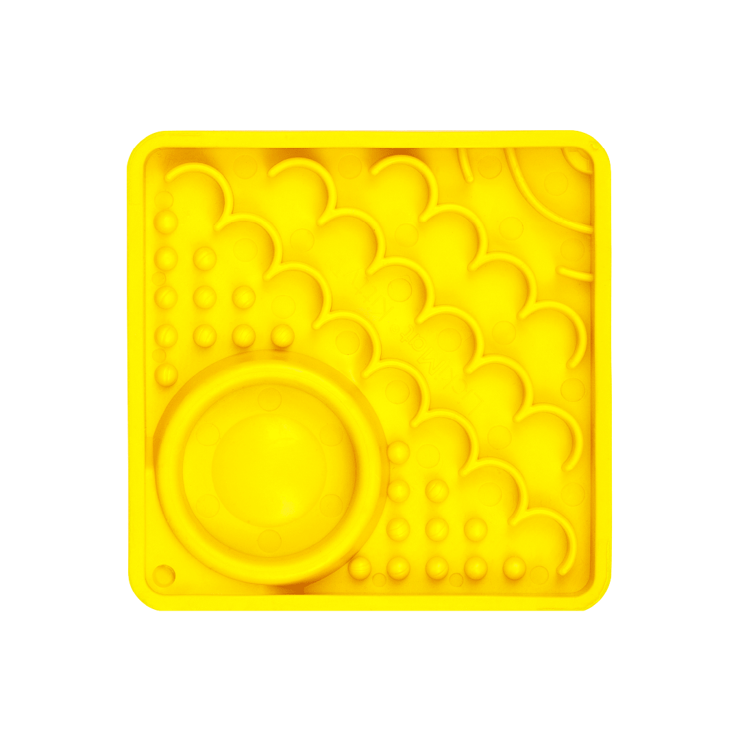 Yellow Kitty LickiMat® Kitten Bundle – Starter Lick Mats for Feeding & Hydration