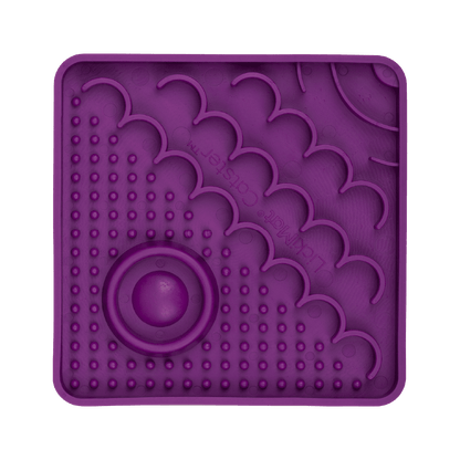 Purple Catster - LickiMat® Mega Cat Bundle – Slow Feeder Lick Mats & Cat Bowls