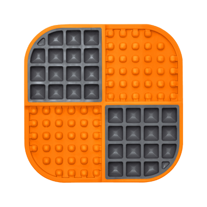 Orange Slomo - LickiMat® Mega Cat Bundle – Slow Feeder Lick Mats & Cat Bowls
