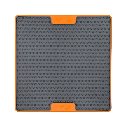 Orange Tuff Soother - LickiMat® Mega Cat Bundle – Slow Feeder Lick Mats & Cat Bowls