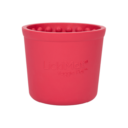 Pink Yoggie Pot - LickiMat® Mega Dog Bundle – Lick Mats, Dog Bowls & Slow Feeders