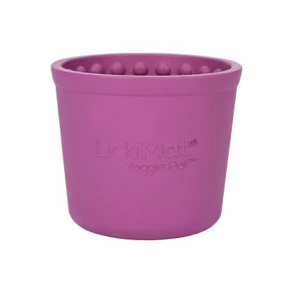 Purple Yoggie Pot - LickiMat® Mega Dog Bundle – Lick Mats, Dog Bowls & Slow Feeders