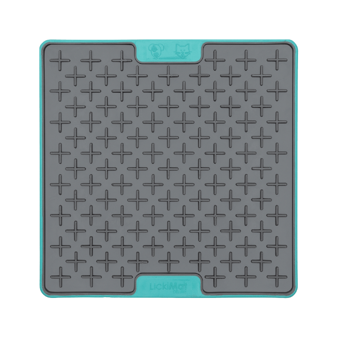 Turquoise Tuff Buddy - LickiMat® Puppy Bundle – Starter Lick Mats & Slow Feeder for Puppies