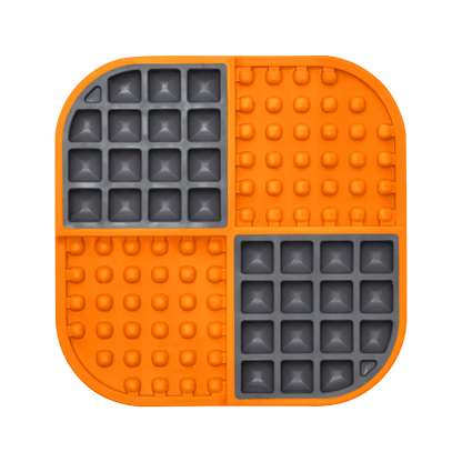 Orange Slomo - LickiMat® Puppy Bundle – Starter Lick Mats & Slow Feeder for Puppies