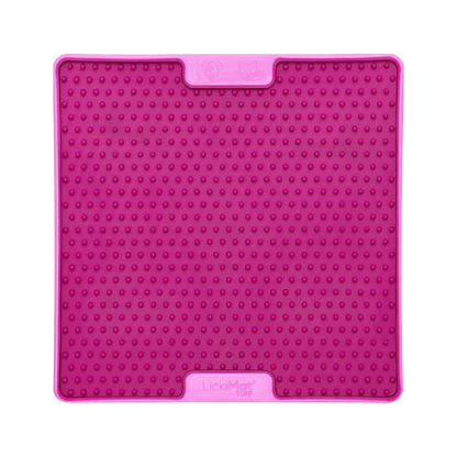 Pink Tuff Pro Soother - LickiMat® Deluxe Puppy Bundle – Durable Lick Mats, Dog Bowl & Holder