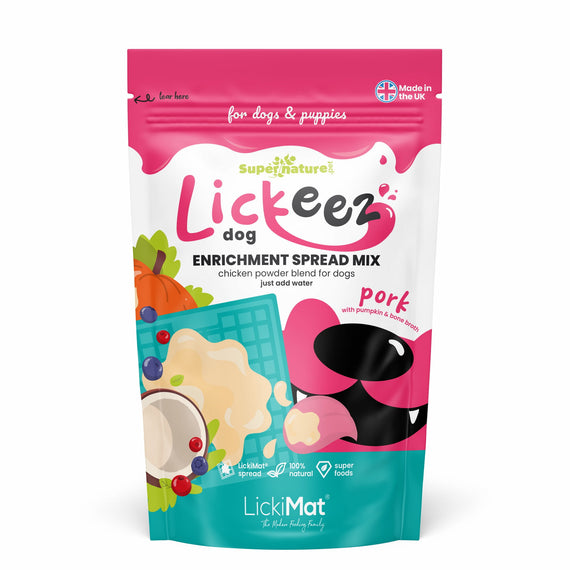 Supernature X LickiMat® Lickeez For Dogs - 100g - Pork