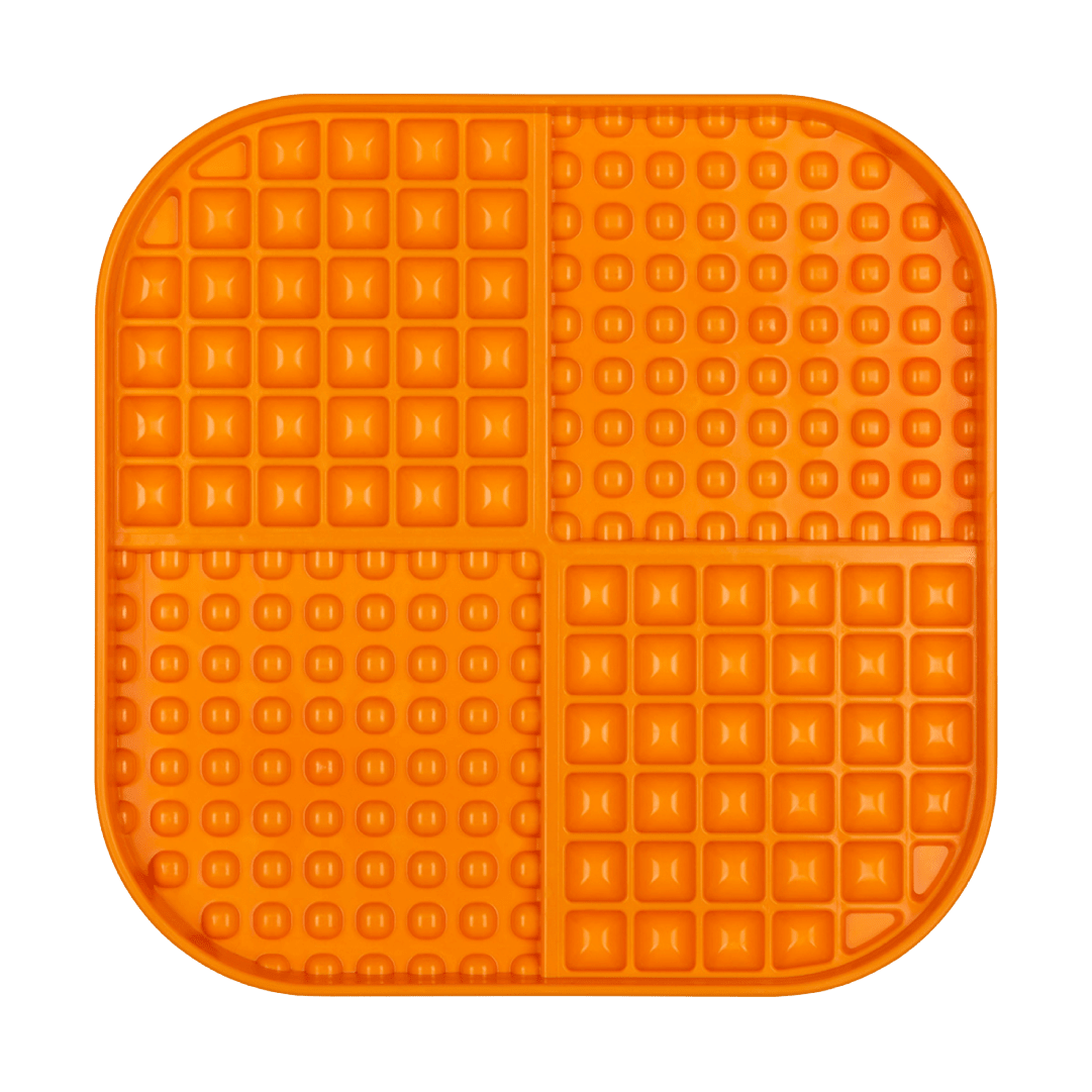 Orange Slomo XL - LickiMat® Dog Starter Bundle – Lick Mats & Slow Feeders for Dogs