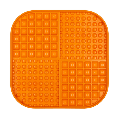 Orange Slomo XL - LickiMat® Dog Starter Bundle – Lick Mats & Slow Feeders for Dogs