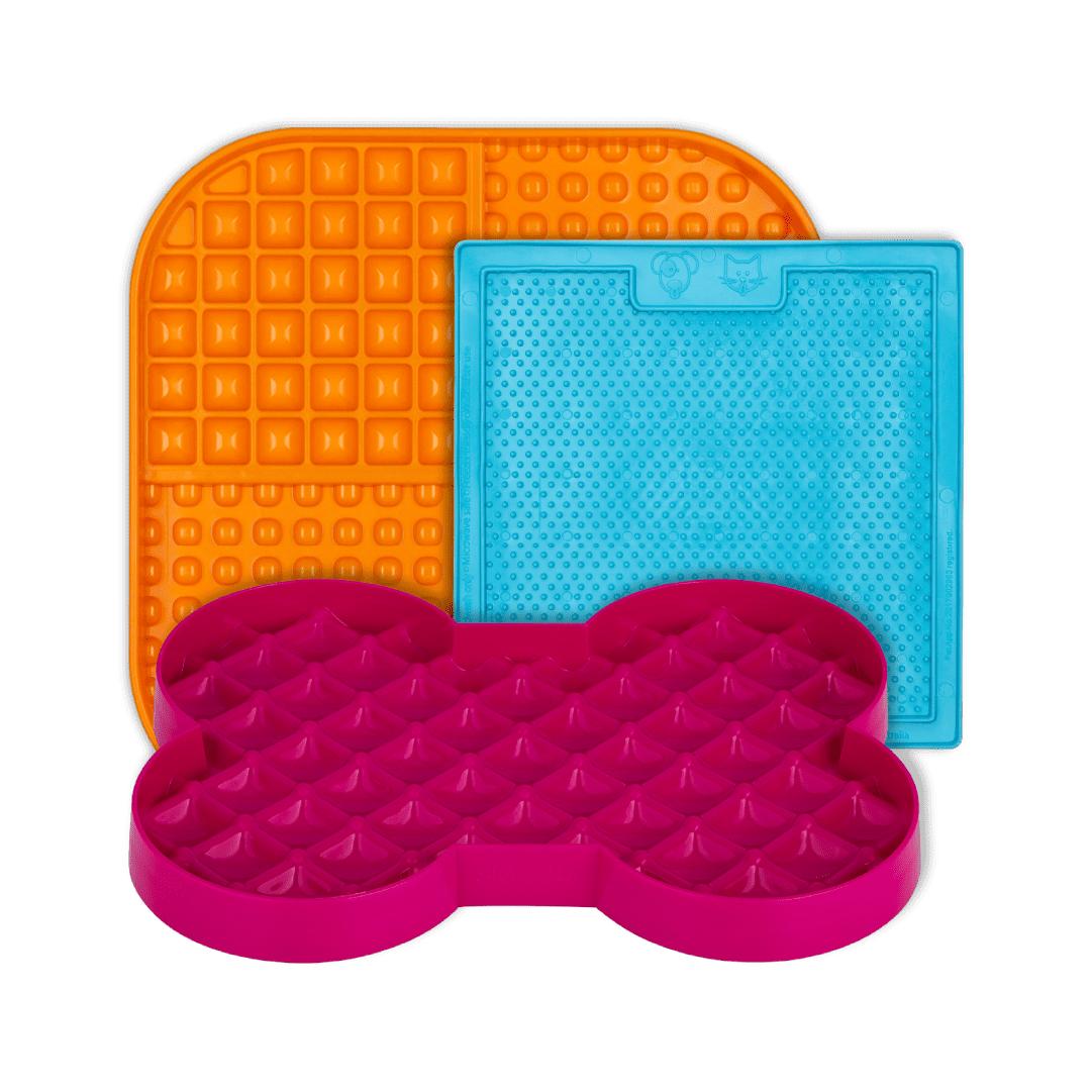 LickiMat® Dog Starter Bundle – Lick Mats & Slow Feeders for Dogs