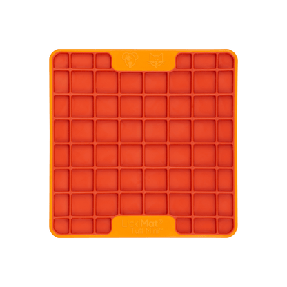 Orange Mini Tuff Playdate - LickiMat® Dog Training Bundle – Slow Feeder Lick Mats for trainers