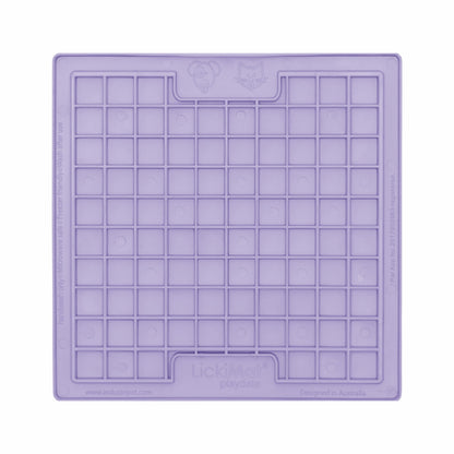 Lavender LickiMat Classic Playdate™ – Original Slow Feeder Lick Mat for Dogs (front) on white background