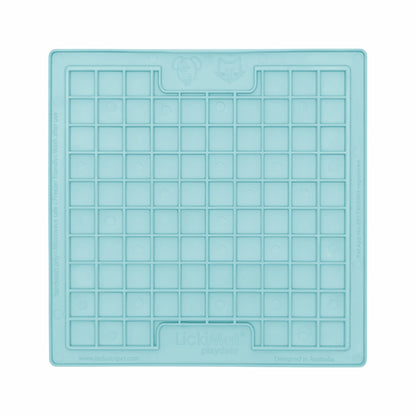 Mint LickiMat Classic Playdate™ – Original Slow Feeder Lick Mat for Dogs (front) on white background