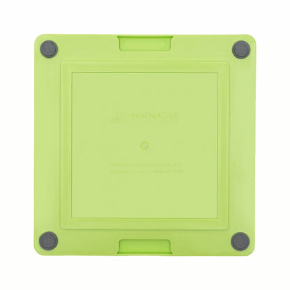 Green LickiMat® Tuff Soother™ – Durable Slow Feeder Lick Mat for Dogs (rear) on a white background