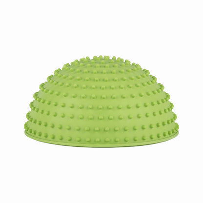 Green LickiMat® Wobble™ – Fun, Reversible Slow Feeder Bowl for Dogs (reverse) on a white background