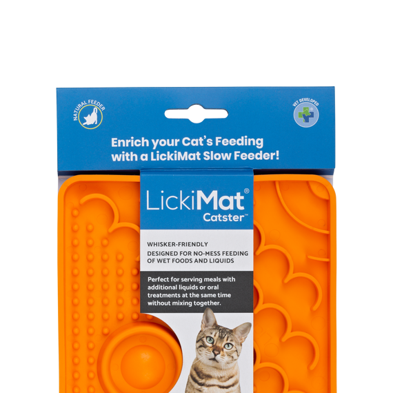 LickiMat Classic Catster - Orange