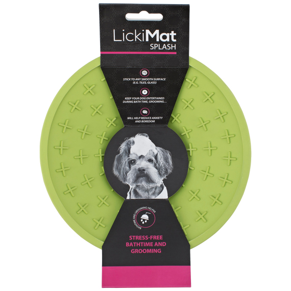 LickiMat Splash Grooming Bathing Aid. Dogs and Cats. Dishwasher safe